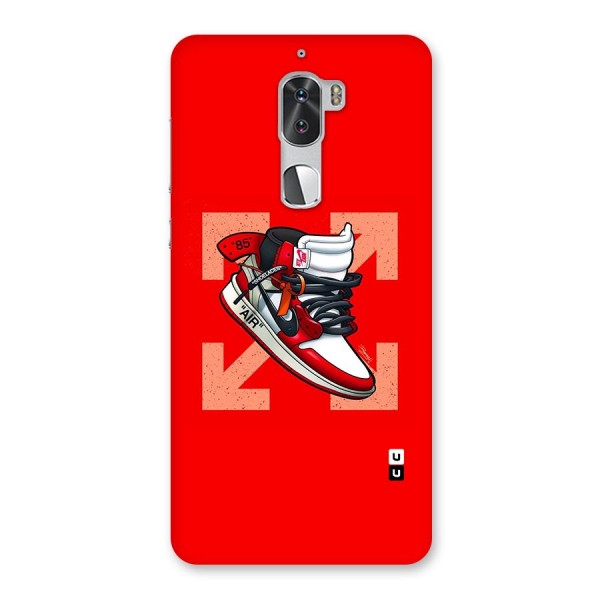 Trendy Air Shoes Back Case for Coolpad Cool 1