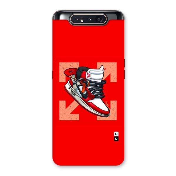 Trendy Air Shoes Back Case for Galaxy A80