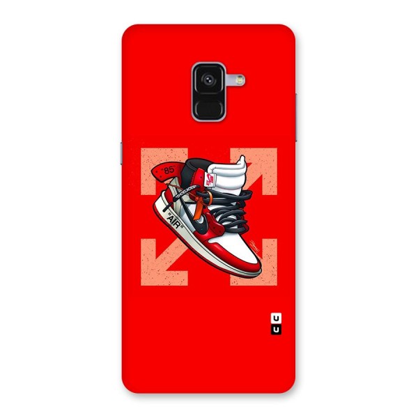 Trendy Air Shoes Back Case for Galaxy A8 Plus