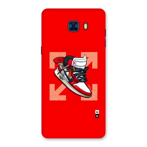 Trendy Air Shoes Back Case for Galaxy C7 Pro