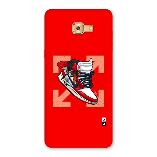 Trendy Air Shoes Back Case for Galaxy C9 Pro