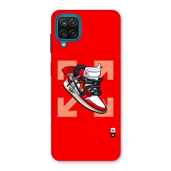 Trendy Air Shoes Back Case for Galaxy F12