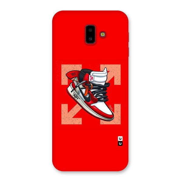 Trendy Air Shoes Back Case for Galaxy J6 Plus