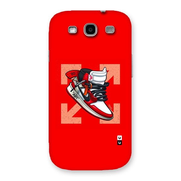 Trendy Air Shoes Back Case for Galaxy S3 Neo