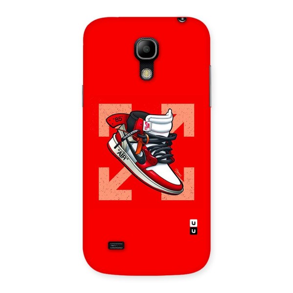 Trendy Air Shoes Back Case for Galaxy S4 Mini