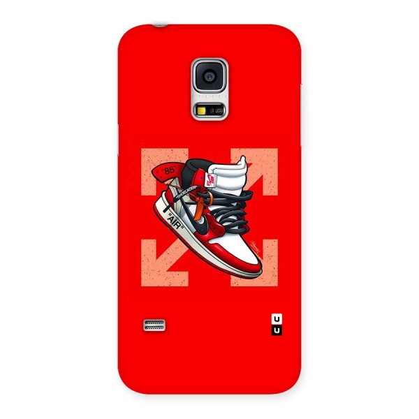 Trendy Air Shoes Back Case for Galaxy S5 Mini