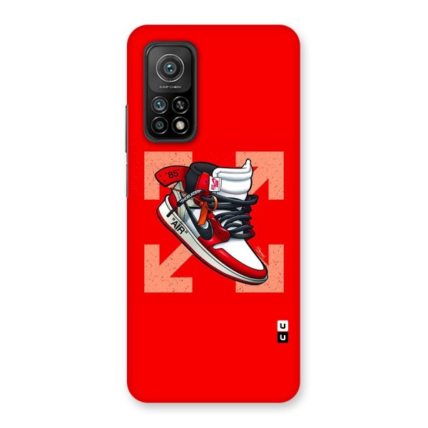 Trendy Air Shoes Back Case for Mi 10T Pro 5G