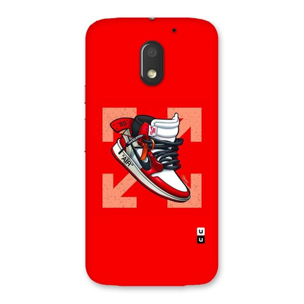 Trendy Air Shoes Back Case for Moto E3 Power