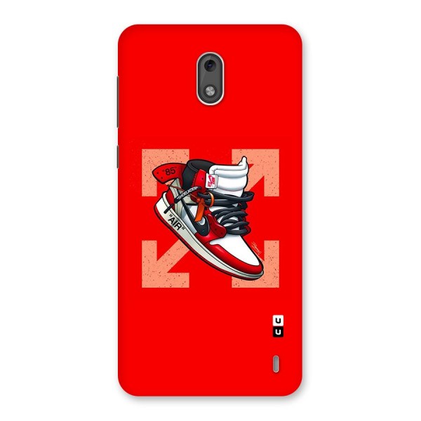 Trendy Air Shoes Back Case for Nokia 2