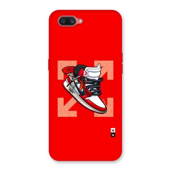 Trendy Air Shoes Back Case for Oppo A3s