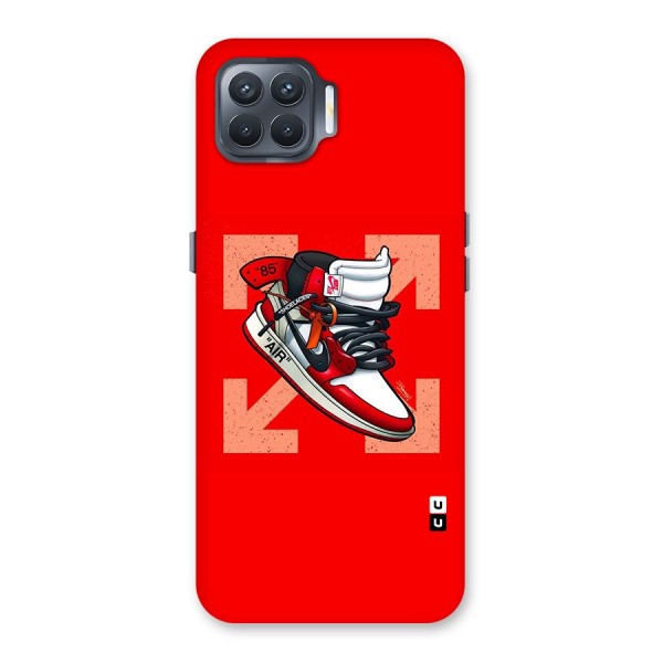 Trendy Air Shoes Back Case for Oppo F17 Pro