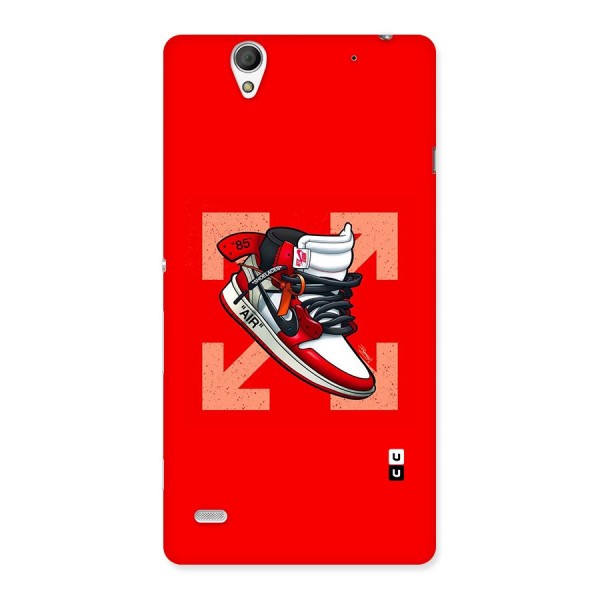 Trendy Air Shoes Back Case for Sony Xperia C4