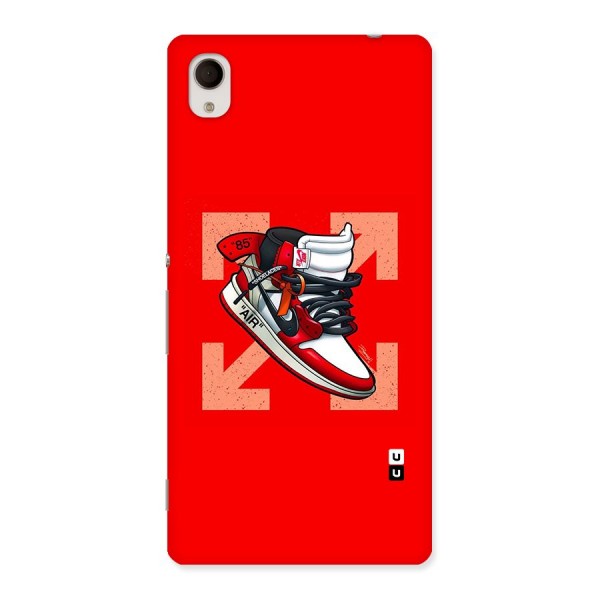 Trendy Air Shoes Back Case for Sony Xperia M4