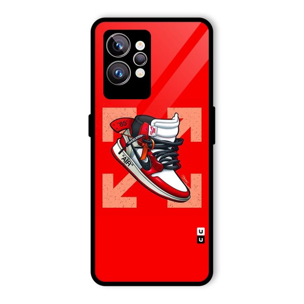 Trendy Air Shoes Glass Back Case for Realme GT2 Pro