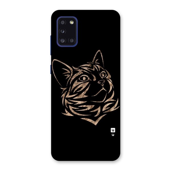 Tribal Cat Back Case for Galaxy A31