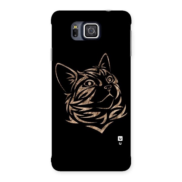 Tribal Cat Back Case for Galaxy Alpha