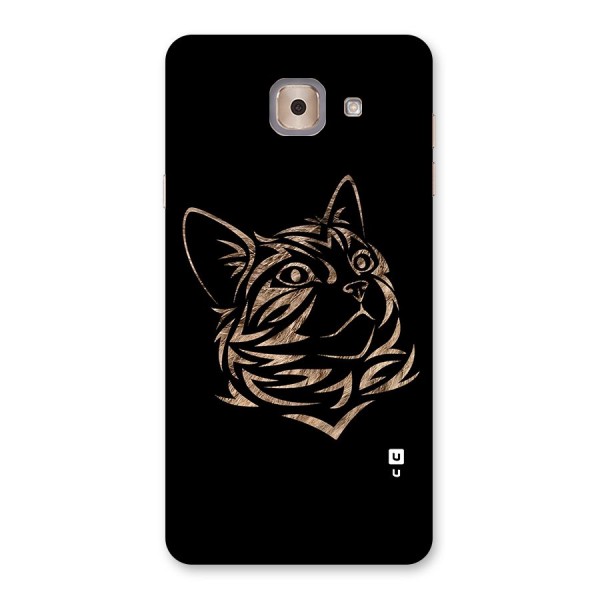 Tribal Cat Back Case for Galaxy J7 Max