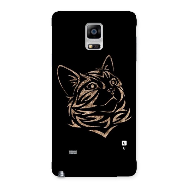 Tribal Cat Back Case for Galaxy Note 4