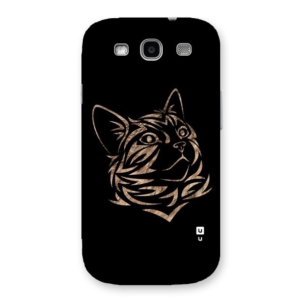 Tribal Cat Back Case for Galaxy S3 Neo