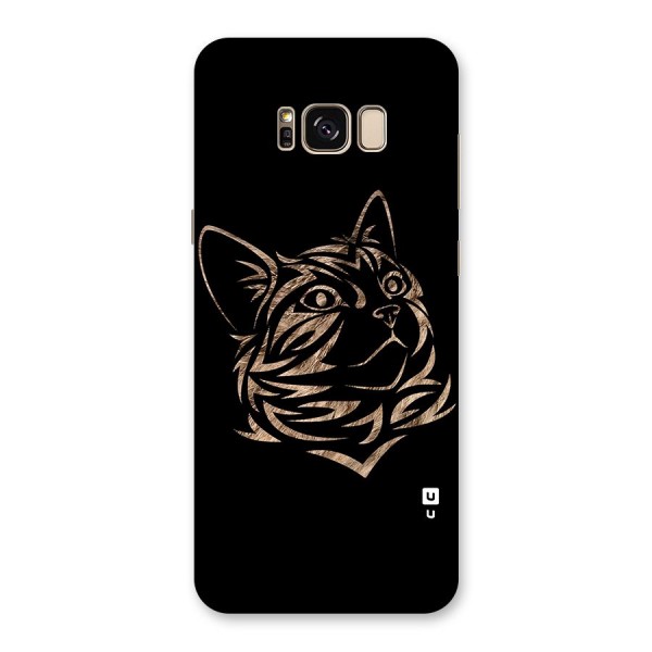 Tribal Cat Back Case for Galaxy S8 Plus