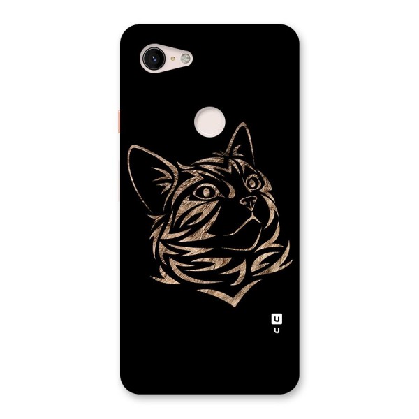 Tribal Cat Back Case for Google Pixel 3 XL