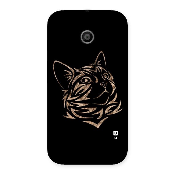 Tribal Cat Back Case for Moto E