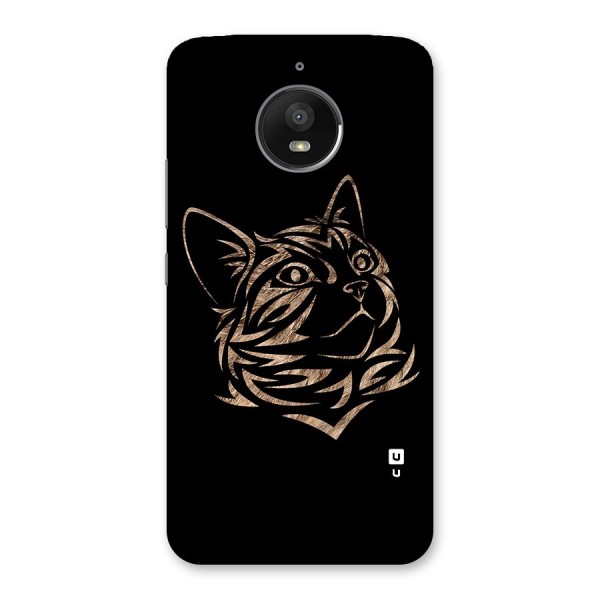 Tribal Cat Back Case for Moto E4 Plus