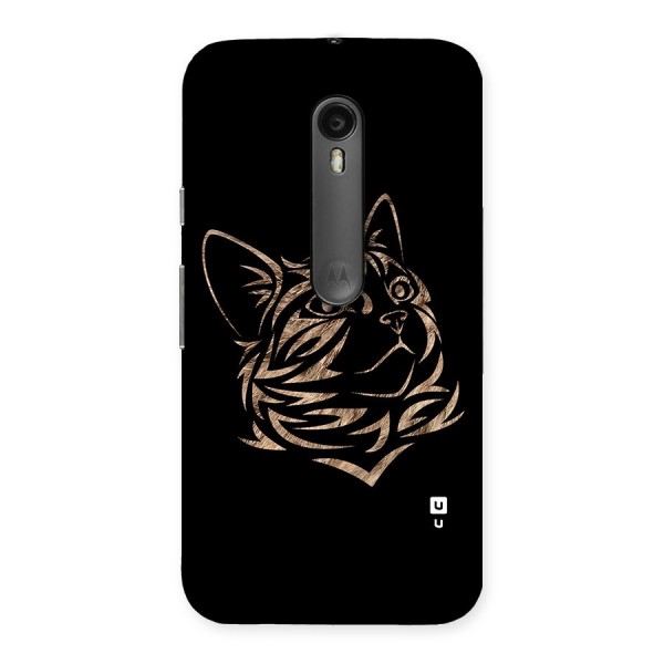 Tribal Cat Back Case for Moto G3