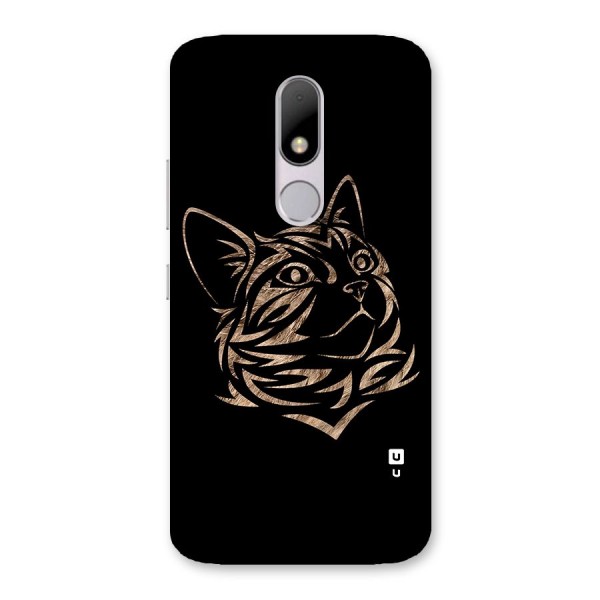 Tribal Cat Back Case for Moto M