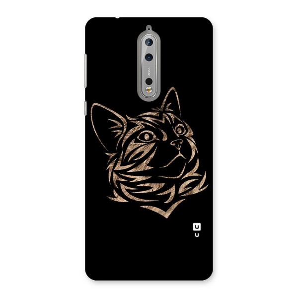 Tribal Cat Back Case for Nokia 8