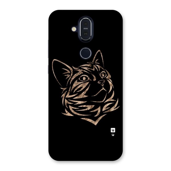 Tribal Cat Back Case for Nokia 8.1