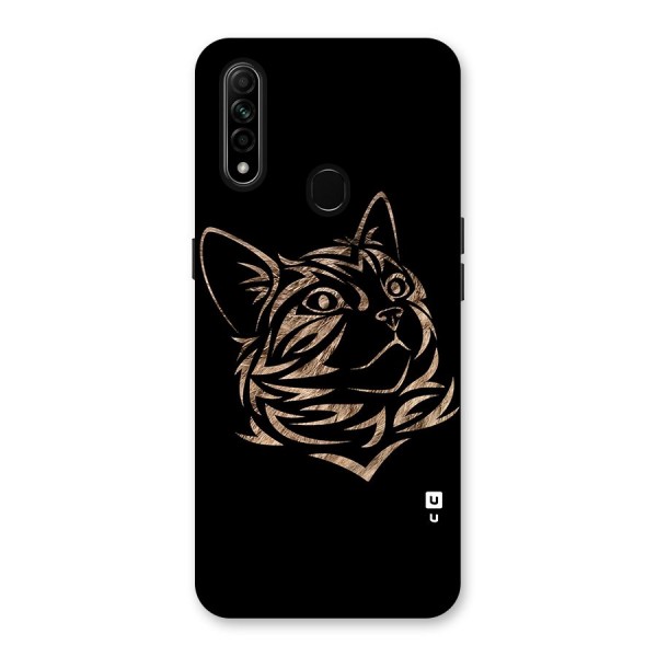 Tribal Cat Back Case for Oppo A31