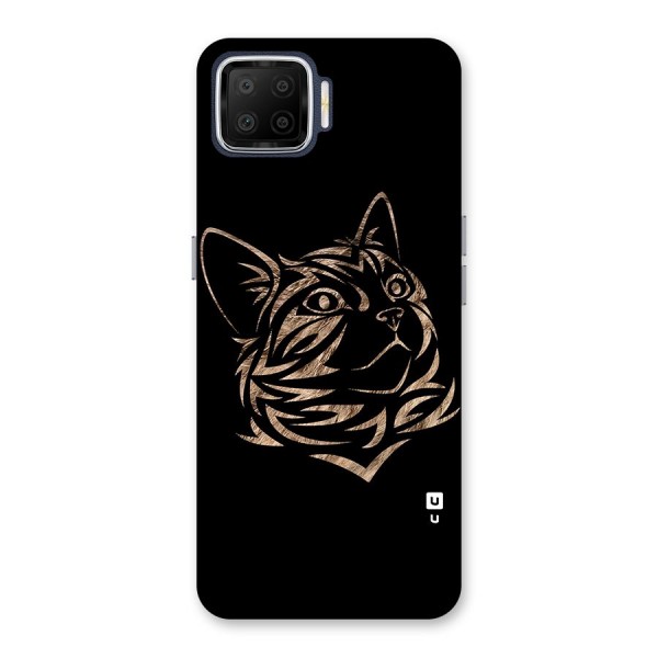 Tribal Cat Back Case for Oppo F17