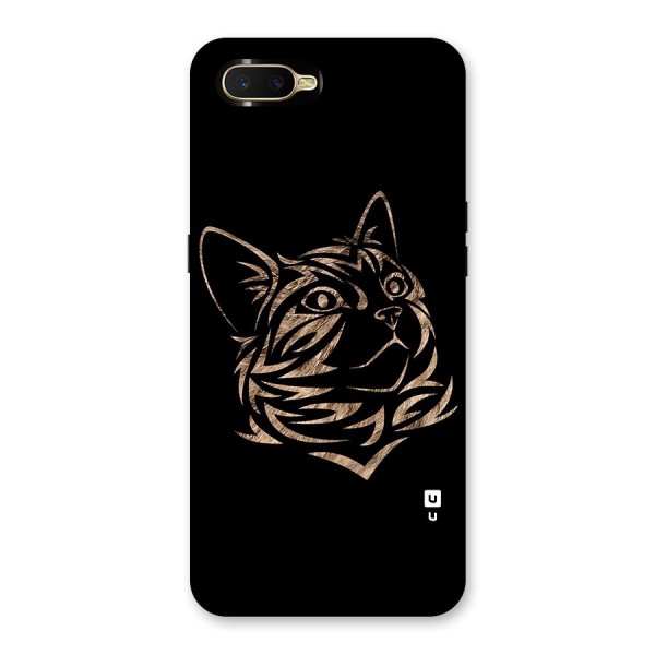 Tribal Cat Back Case for Oppo K1