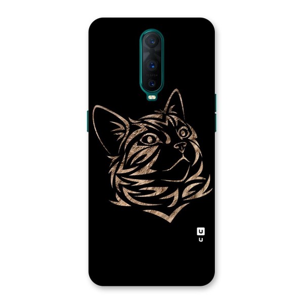 Tribal Cat Back Case for Oppo R17 Pro