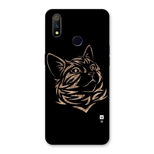 Tribal Cat Back Case for Realme 3 Pro