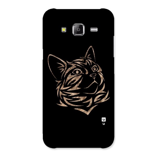 Tribal Cat Back Case for Samsung Galaxy J5