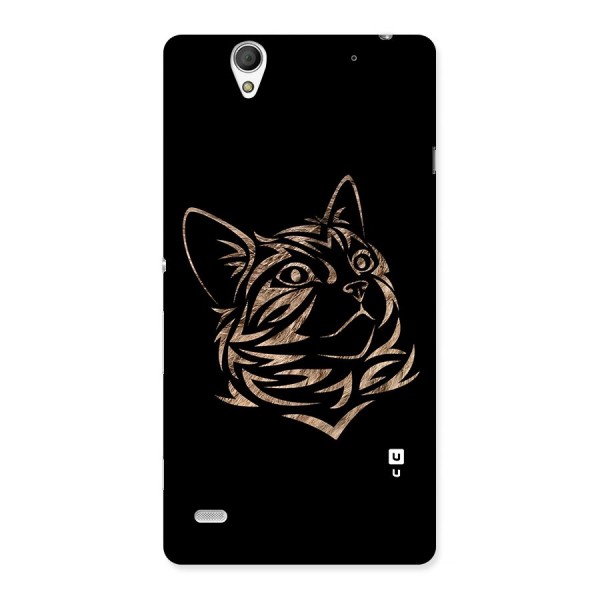 Tribal Cat Back Case for Sony Xperia C4