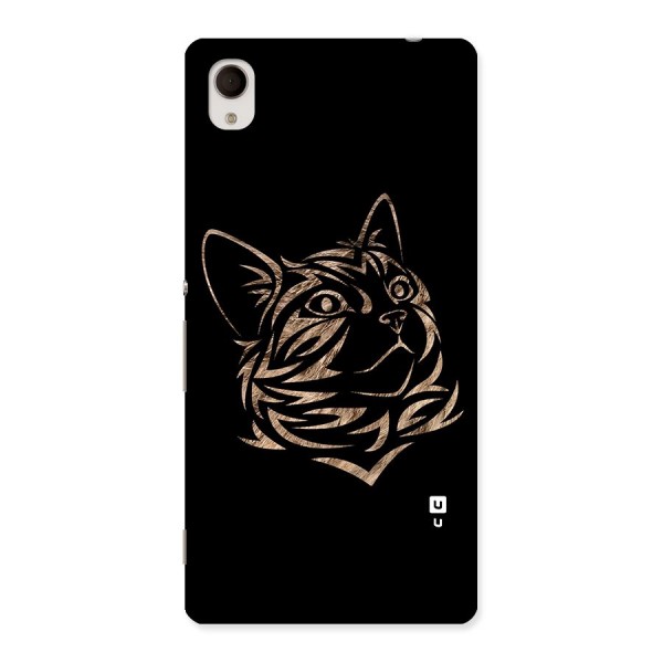 Tribal Cat Back Case for Sony Xperia M4