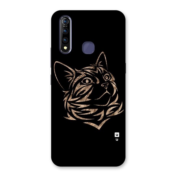 Tribal Cat Back Case for Vivo Z1 Pro