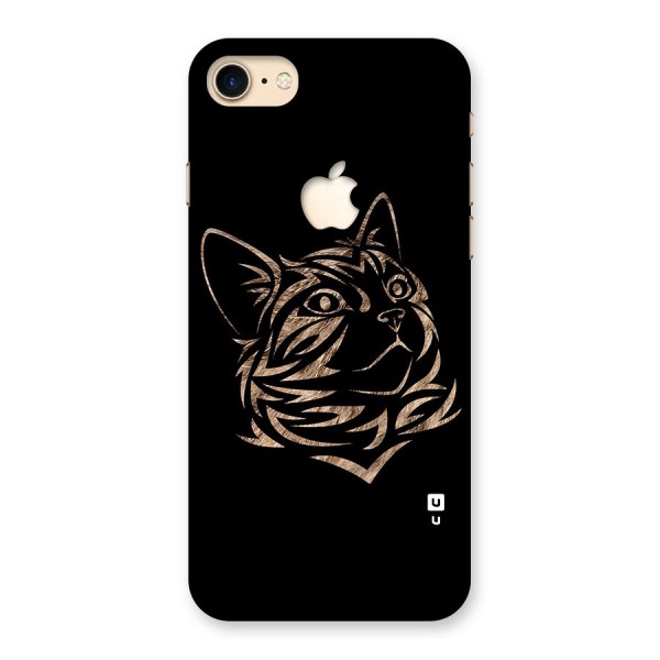 Tribal Cat Back Case for iPhone 7 Apple Cut