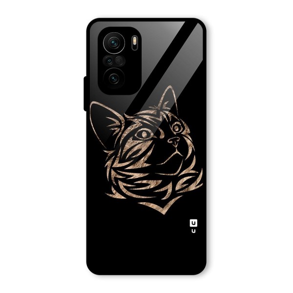 Tribal Cat Glass Back Case for Mi 11x