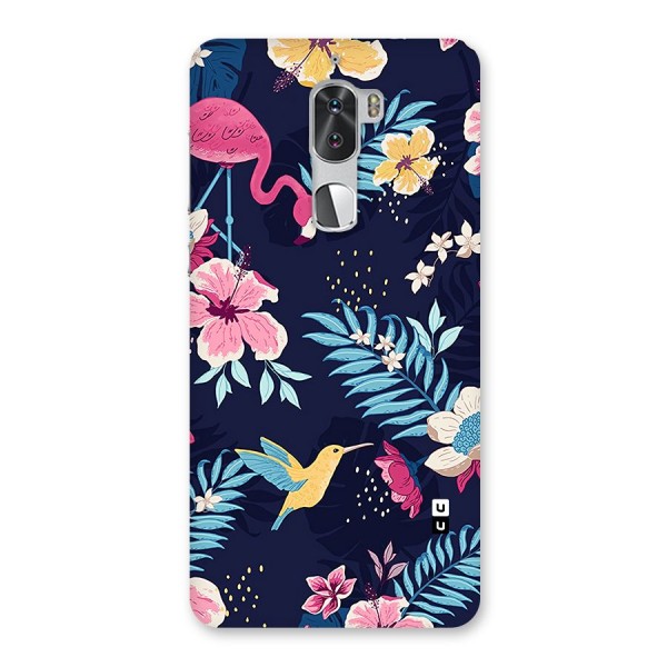 Tropical Flamingo Pattern Back Case for Coolpad Cool 1