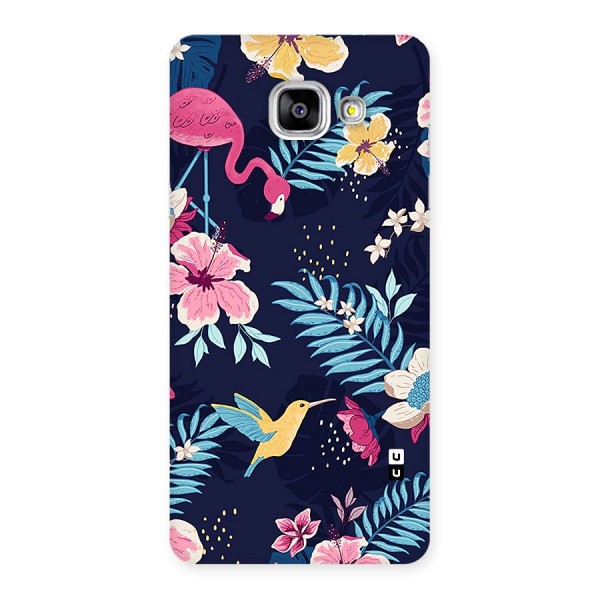 Tropical Flamingo Pattern Back Case for Galaxy A5 (2016)