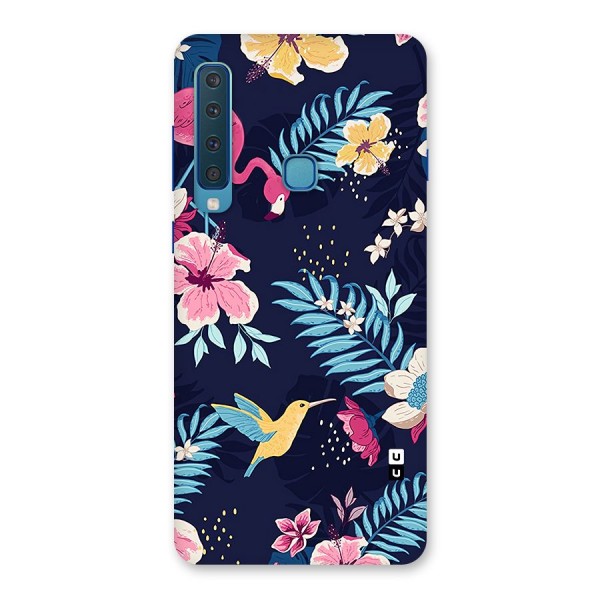 Tropical Flamingo Pattern Back Case for Galaxy A9 (2018)