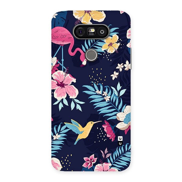 Tropical Flamingo Pattern Back Case for LG G5