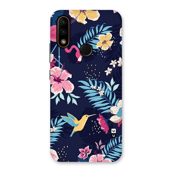 Tropical Flamingo Pattern Back Case for Lenovo A6 Note