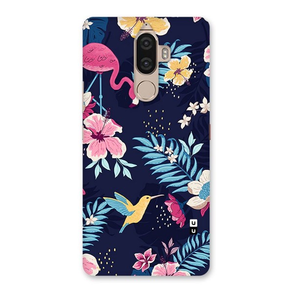 Tropical Flamingo Pattern Back Case for Lenovo K8 Note