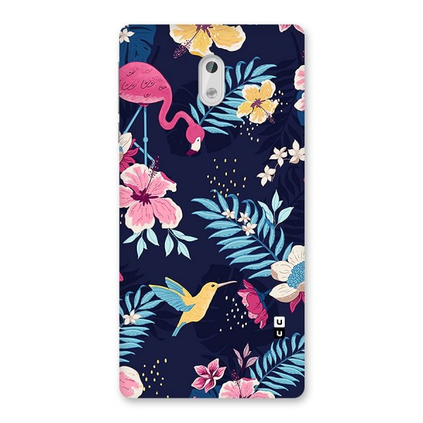 Tropical Flamingo Pattern Back Case for Nokia 3