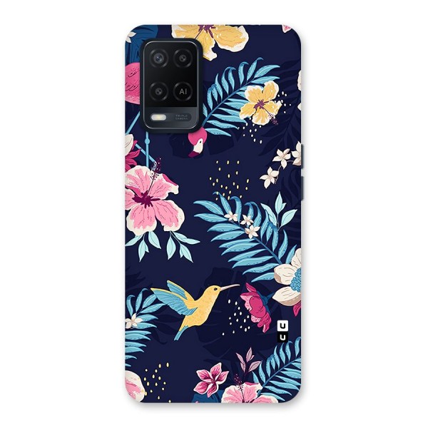 Tropical Flamingo Pattern Back Case for Oppo A54